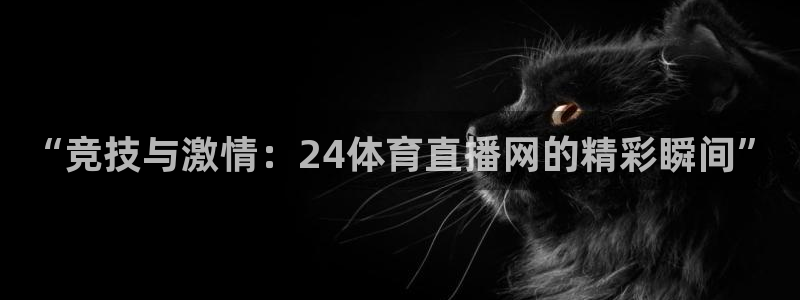 咪咕体育录像回放：“竞技与激情：24体育直播网的精彩瞬间”
